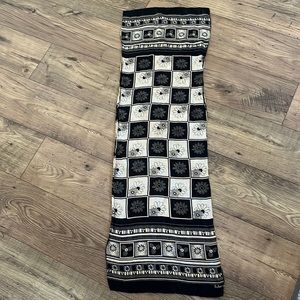 Vintage silk echo scarf